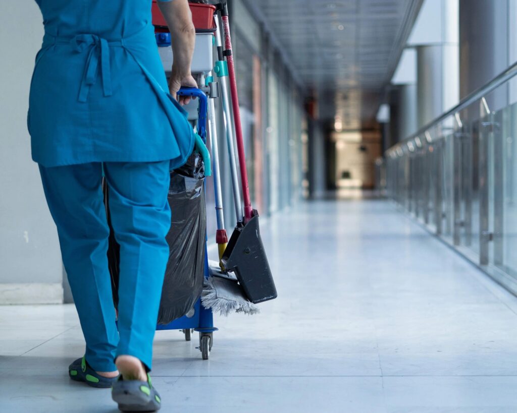 Reinigung dienstleistung